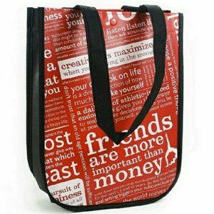 Lot of 5 Lululemon reusable small tote bags
